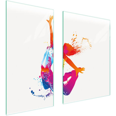 TABLERO PROTECTOR DE VIDRIO 75x52 BLANCO
