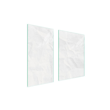 TABLERO PROTECTOR DE VIDRIO 75x52 BLANCO