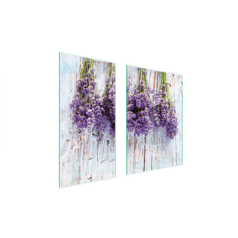 TABLERO PROTECTOR DE VIDRIO 75x52 LAVANDA