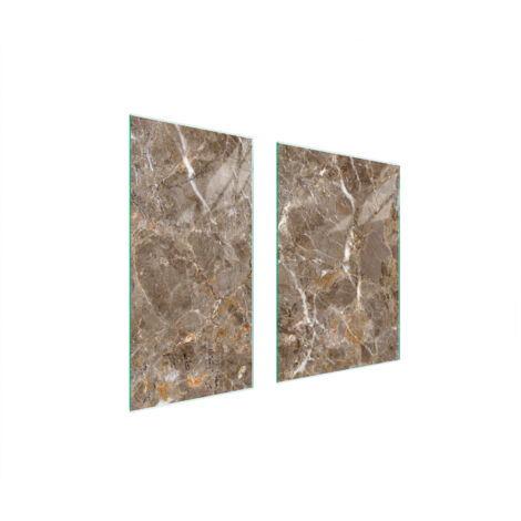 TABLERO PROTECTOR DE VIDRIO 75x52 MÁRMOL