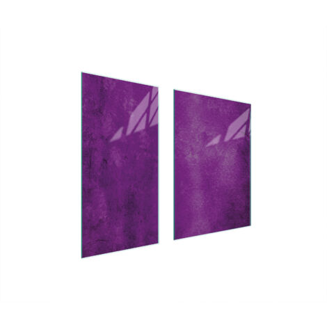 TABLERO PROTECTOR DE VIDRIO 75x52 MORADO