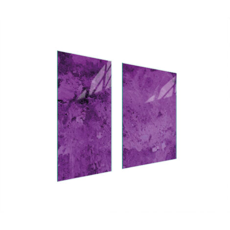 TABLERO PROTECTOR DE VIDRIO 75x52 MORADO