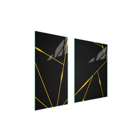 TABLERO PROTECTOR DE VIDRIO 75x52 NEGRO