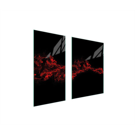 TABLERO PROTECTOR DE VIDRIO 75x52 NEGRO
