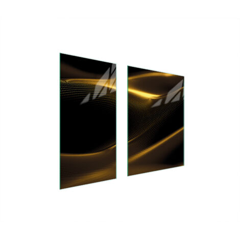 TABLERO PROTECTOR DE VIDRIO 75x52 ORO