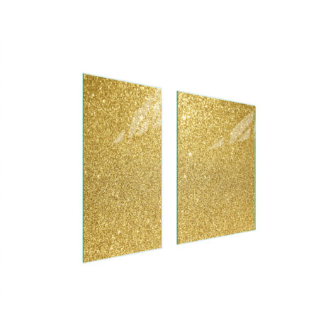 TABLERO PROTECTOR DE VIDRIO 75x52 ORO