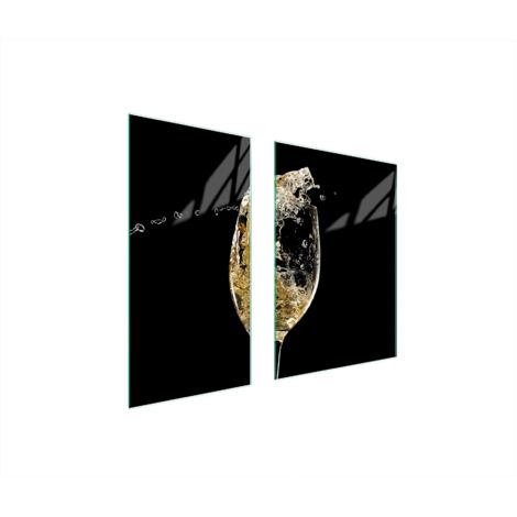 TABLERO PROTECTOR DE VIDRIO 75x52 VINO