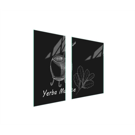 TABLERO PROTECTOR DE VIDRIO 75x52 YERBA