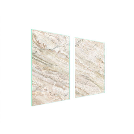 TABLERO PROTECTOR DE VIDRIO PARA COCINA 65x52 MÁRMOL