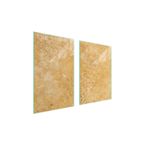 TABLERO PROTECTOR DE VIDRIO PARA COCINA 65x52 PIZARRA