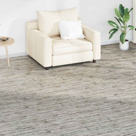 Tableros de Suelo 5,02 m² 36 pcs PVC Roble Lavado