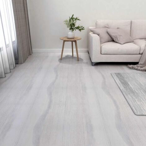 Tableros de Suelo 5,11 m² 55 pcs PVC  y Gris Claro