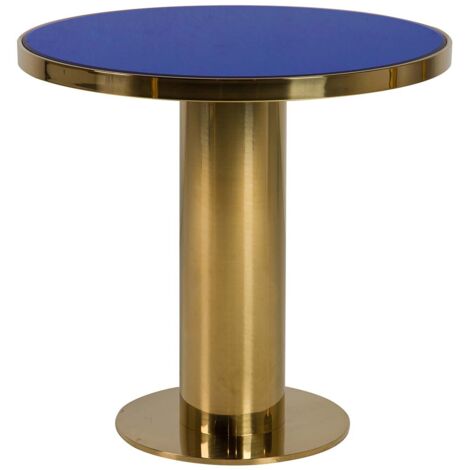 Tables à manger en acier inoxydable doré 80 x 80 x 75 cm