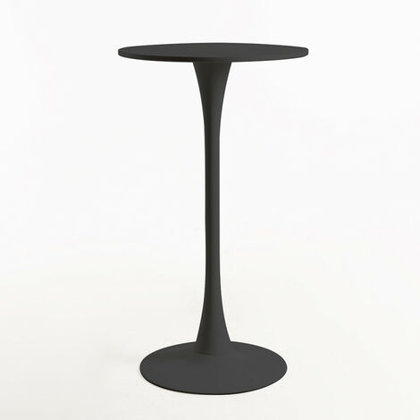 Tables à manger - Table Kolio Haute 60 cm - Noir
