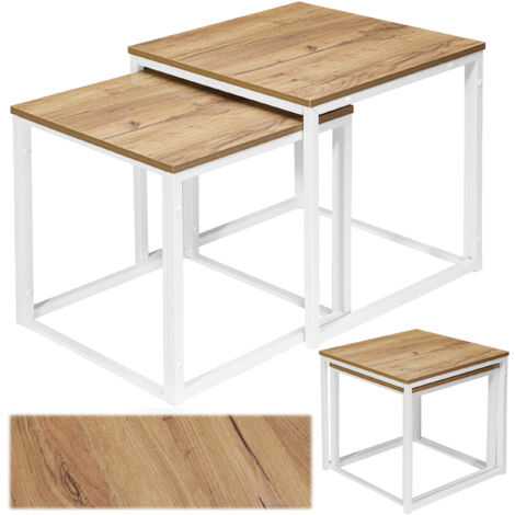 Tables basses blanches PRAVEN CRAFT