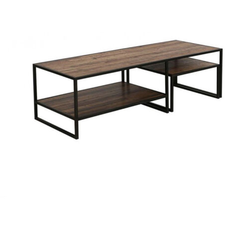 Tables basses gigognes - Bois - Marron - Interior's
