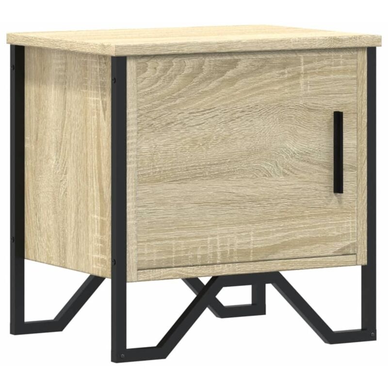 Table de chevet Chêne sonoma 40 x 30 x 40 cm Aggloméré vidaXL
