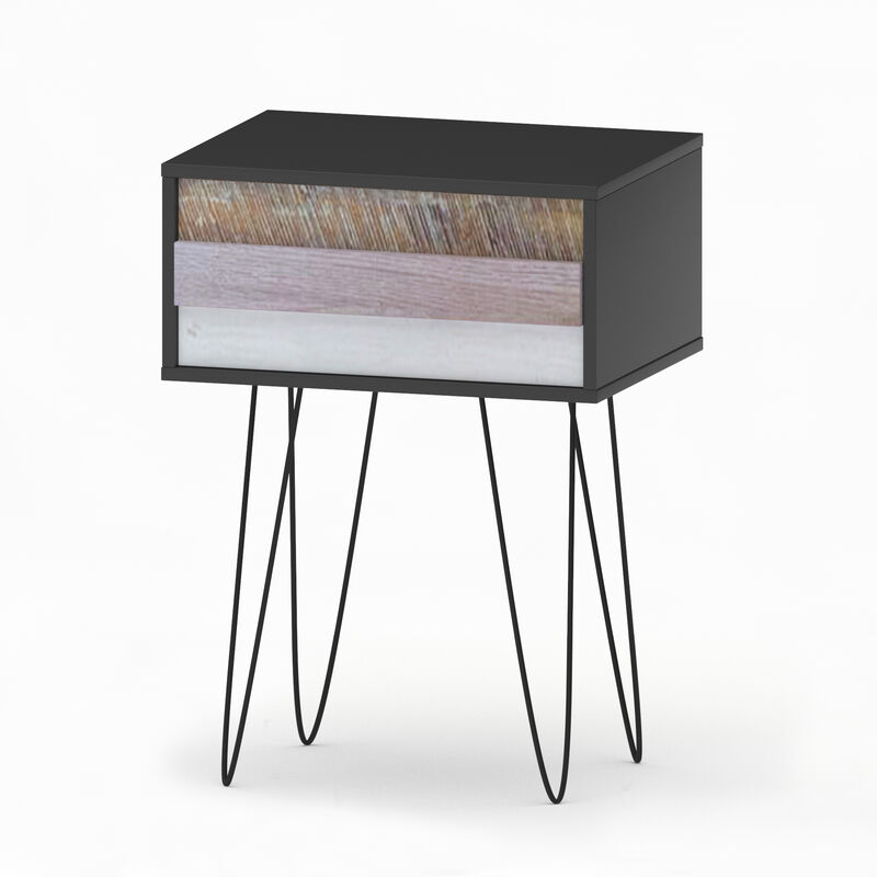 Tables de chevet sigrid 1 tiroir scandinaves