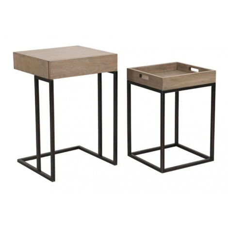 Tables gigognes - Bois - Marron - Interior's
