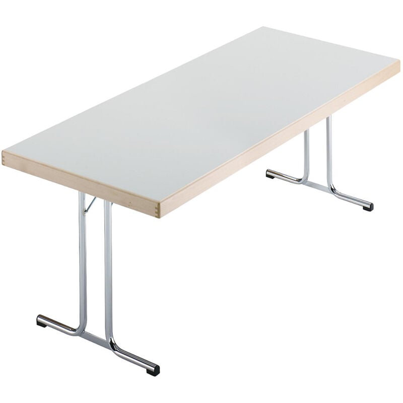 Certeo - frankel kaiserkraft, Tables pliantes, piétement en t, 1500 x