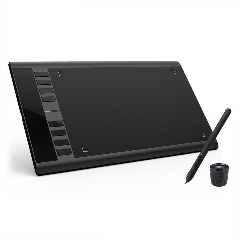 

Tableta de dibujo de graficos mejorada M708 con lapiz pasivo sin bateria 8192 Sensibilidad a la presion 266RPS 10 * 6 pulgadas para Windows para Mac