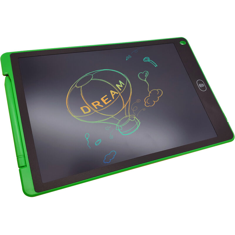 

Tableta de escritura LCD de 12 pulgadas Tablero de dibujo digital electronico Tablero de escritura borrable Pantalla a color Borrado con un clic con