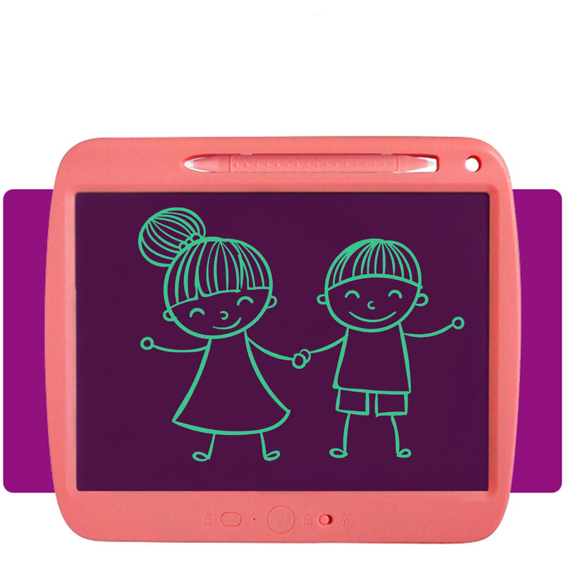 

Tableta de escritura LCD recargable Tableta de dibujo de escritura a mano de 9 pulgadas con boton de bloqueo de lapiz para ninos pequenos que copian