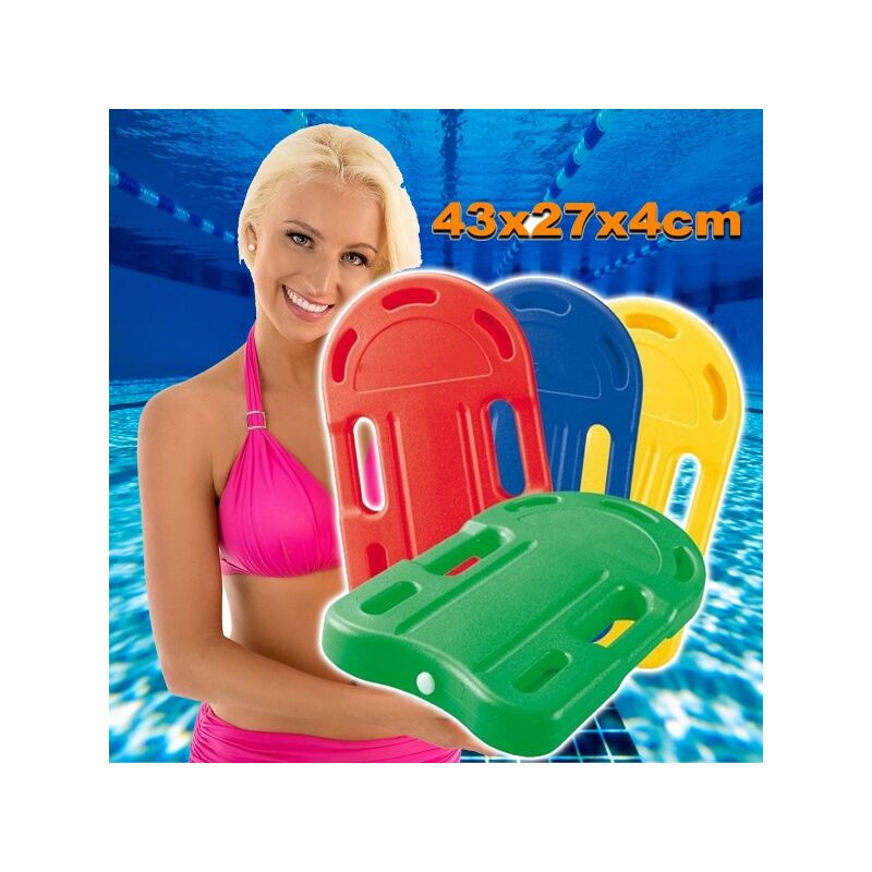Tablero De Nadar De Plástico 43X27X4 Cm Para Niños Juegos De Piscina Marina