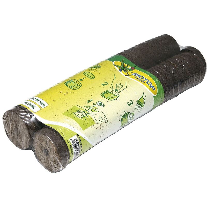 

Tableta turba semillero pack 50 tabletas
