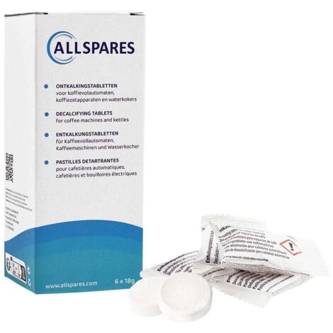 Tabletas AllSpares 6 uds 3x