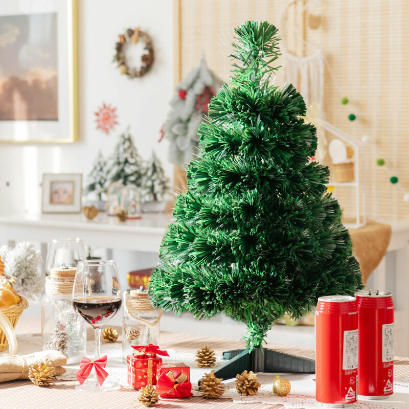 Image of Tabletop Christmas Tree 2ft Fiber Optic&hellip;