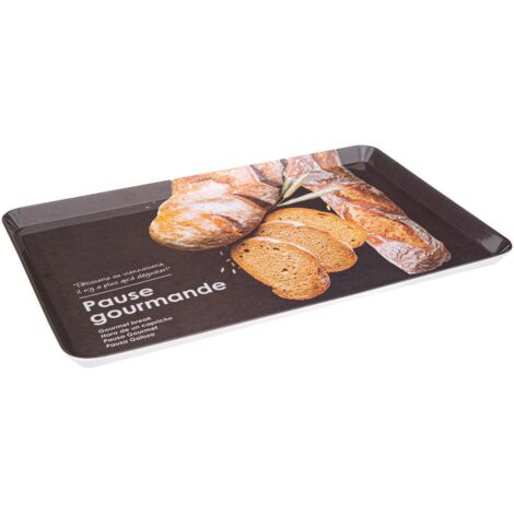 Tablett 45x30cm black edition schwarz - 5five