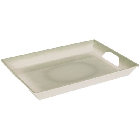 Tablett Clara 29x40cm grün - Atmosphera créateur d'intérieur