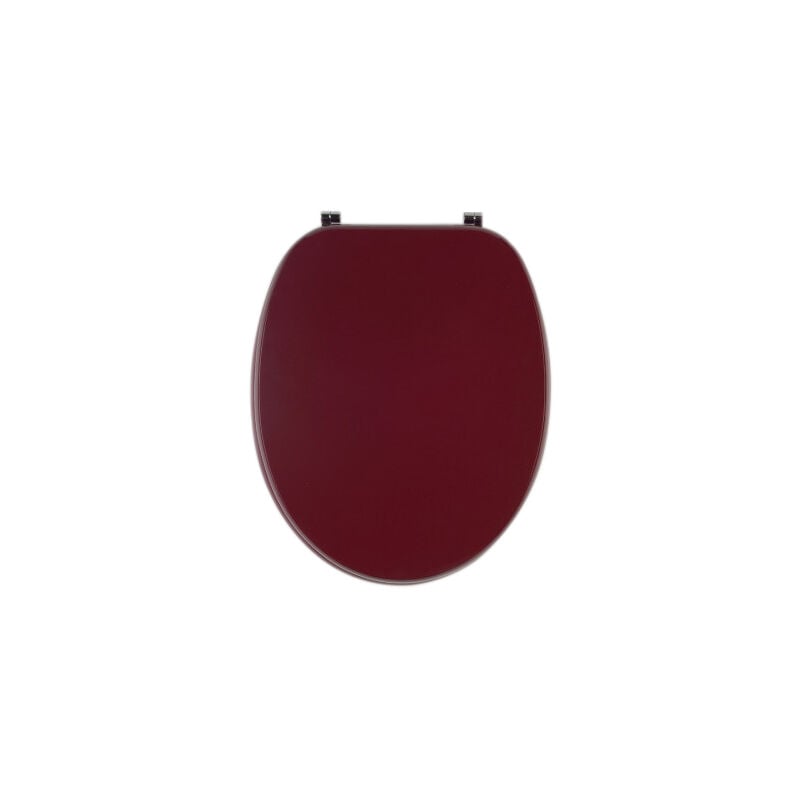 Tablette de siège de wc universelle rouge