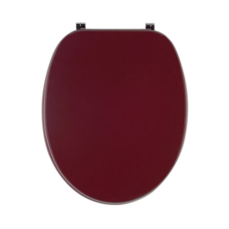 Tablette de siège de WC universelle rouge