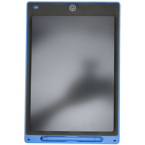 Tablette d'Écriture LCD 10 Pouces, Ardoise Électronique Réutilisable pour Enfants, Planche à Dessin Effaçable en Bleu Foncé