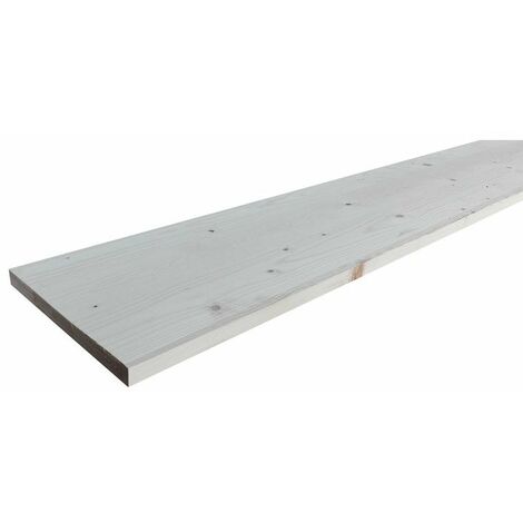 Tablette en sapin rustique, L.80 x l.30 cm x Ep.18 mm