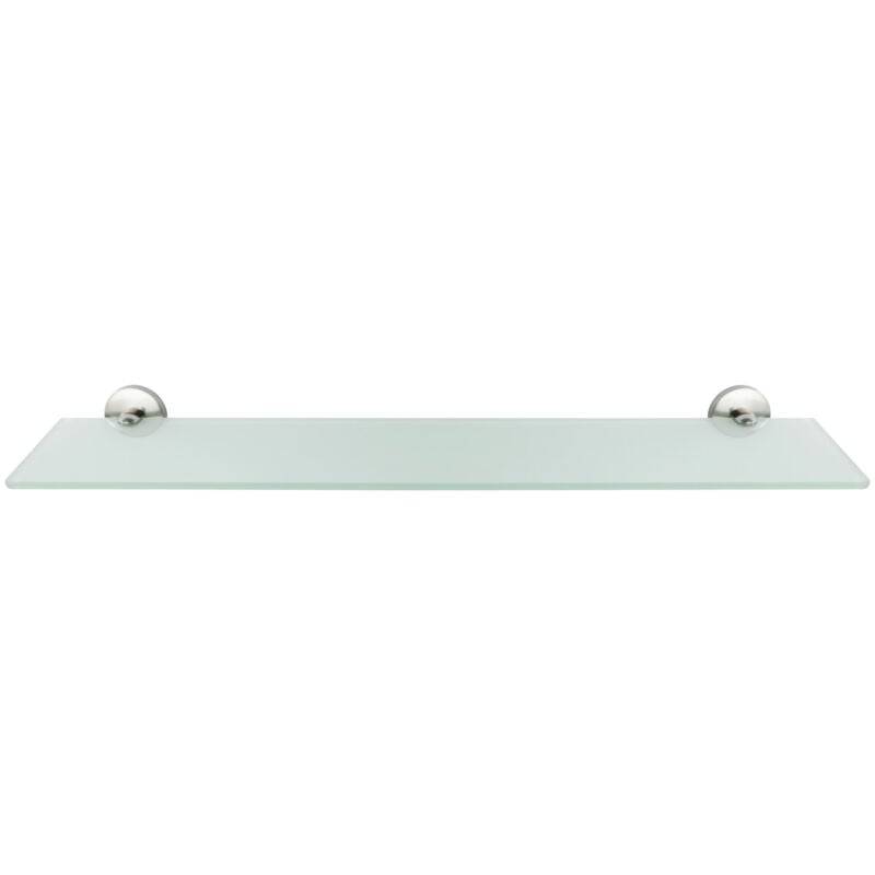 Tagère Wenko Cuba mat en verre 60 cm support salle de bain étagère murale salle de bain étagère en verre salle de bain étagère de salle de bain