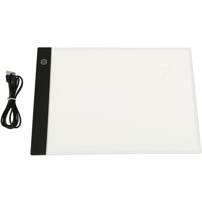Tablette Lumineuse - A4 Led Pad avec Luminosité Réglable table à Dessin Panneau d'éclairage