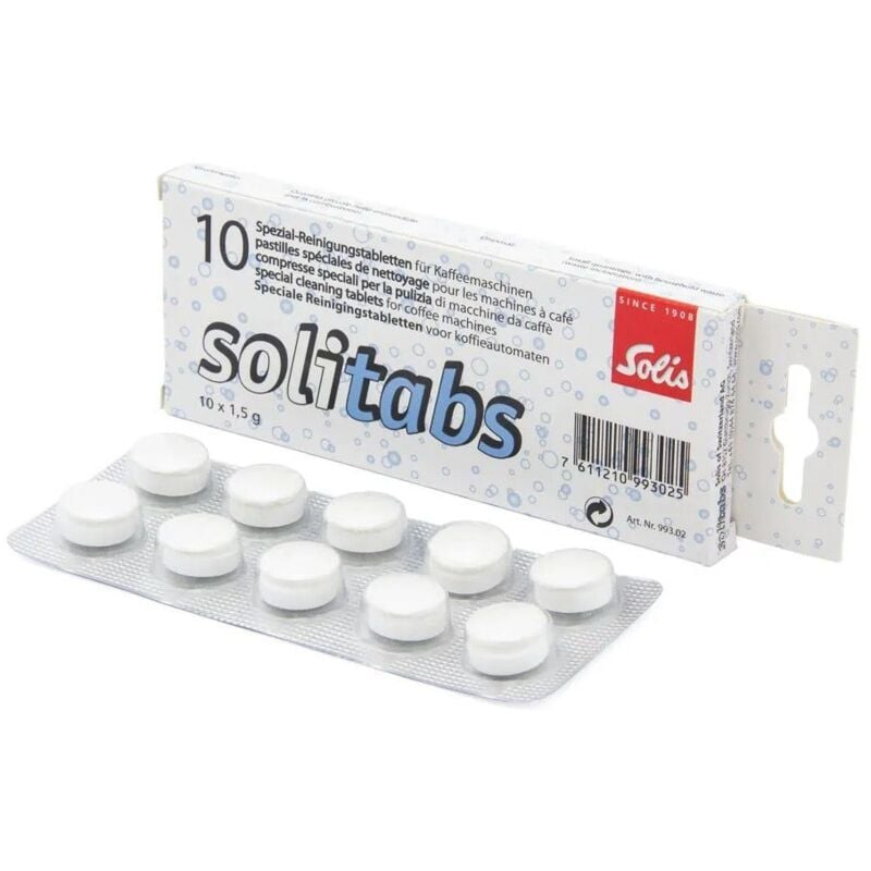 Tablette nettoyante (10pcs) Solis Solitabs 993.02