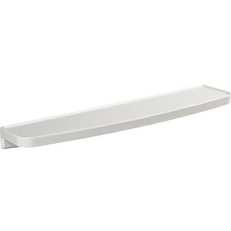 Tablette plastique 600 mm blanche