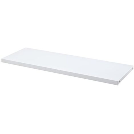 Tablette supplémentaire pour armoire à rideaux monobloc Généric et Eco-Conçue L 100 cm - blanc - Maxiburo