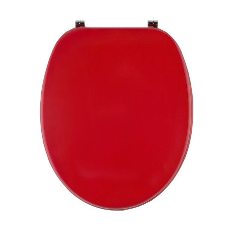 Tablette universelle rouge framboise pour WC