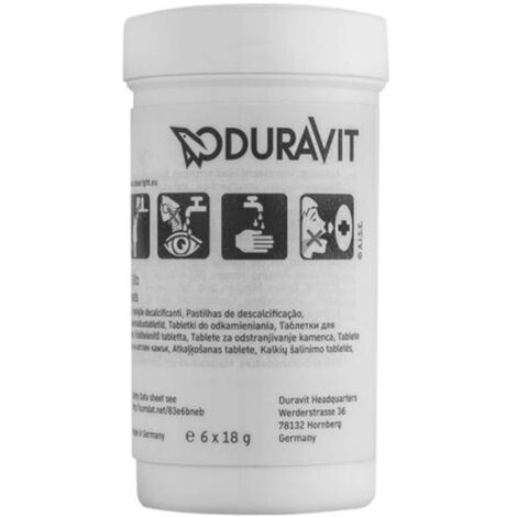 Tablettes détartrantes DU, 6 pièces, pour SensoWash