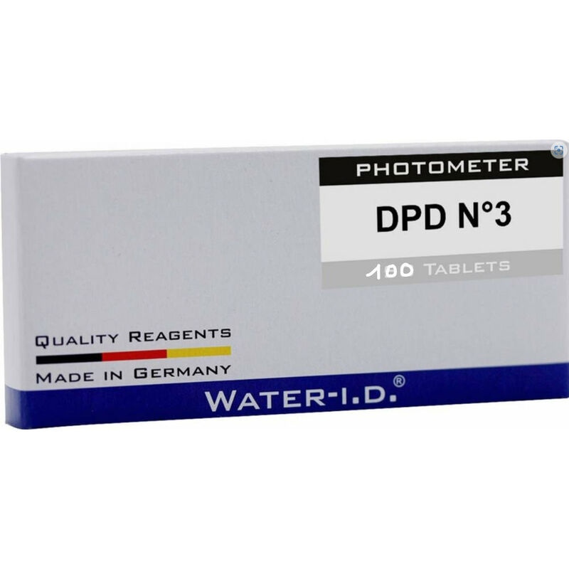Poollab - Tablettes dpd 3 chloor pour photomètre 100 pastilles - Water id