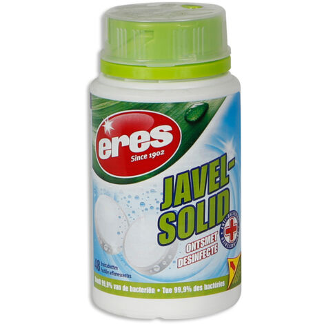 Tablettes Effervescentes Javel Solid X48 - Eres