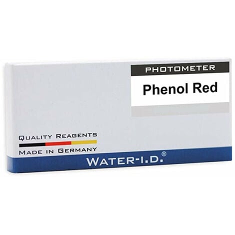 WATER-I.D. Tablettes Phenol Red pour photomètre - Poollab - 100 pastilles - Water ID