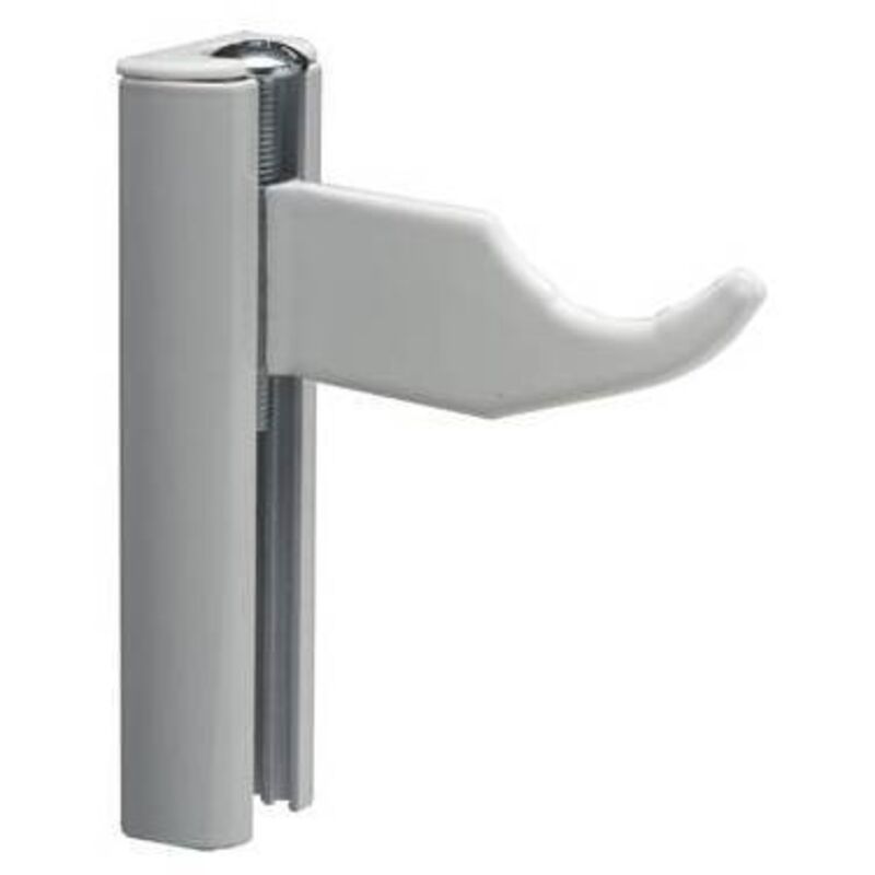 Tablettes réglables pour radiateurs en aluminium sur plaques de plâtre