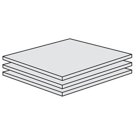 Tablettes supplémentaires pour classeurs à rideau bois simples - Maxiburo