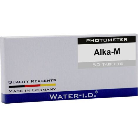 WATER-I.D. TABLETTES WATER ID 50 TABLETTEN ALKALINITÄT PHOTOMETER TBSPTA50 1 PC(S)